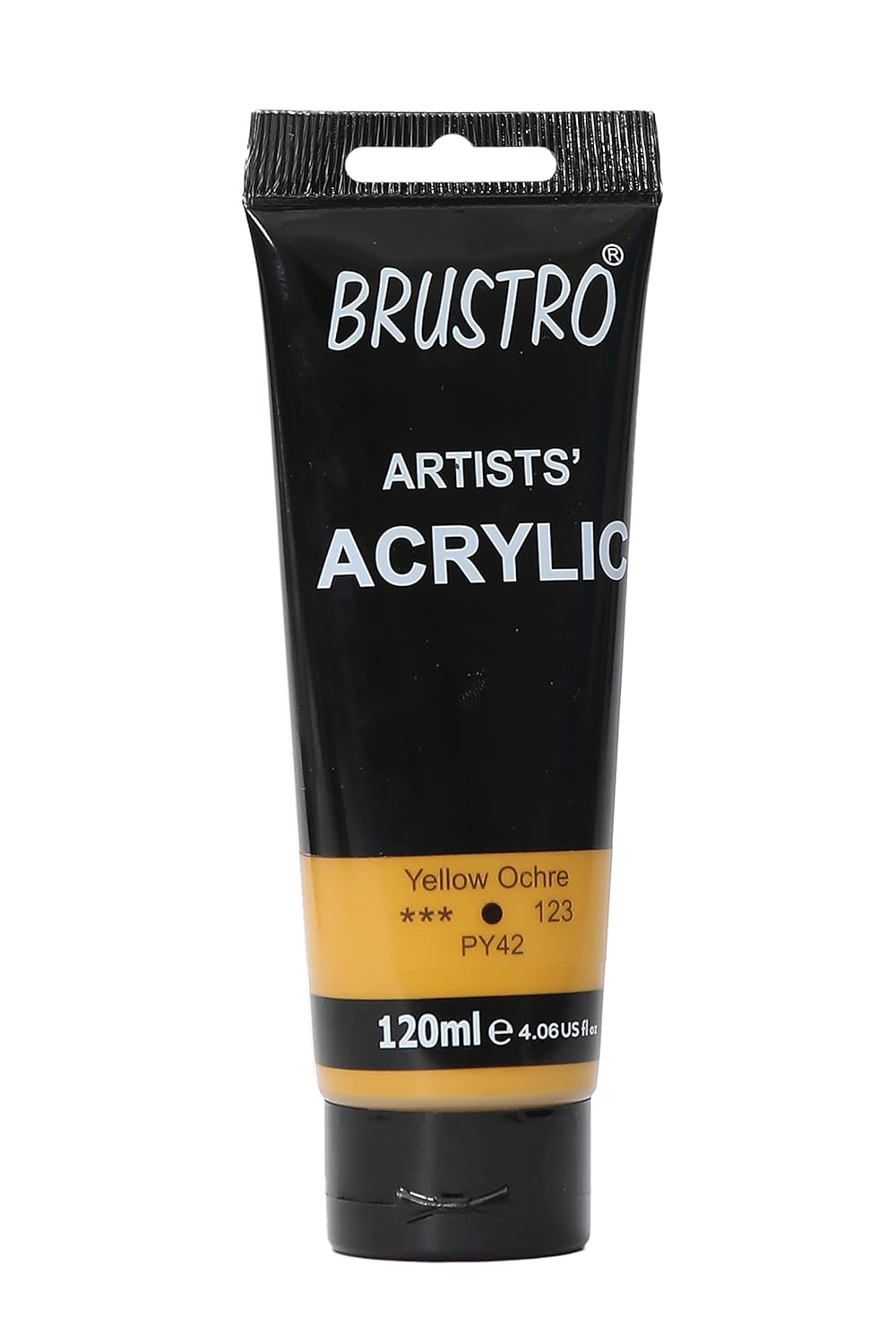 BRUSTRO Artists Acrylic 120ml Yellow Ochre (more colours available