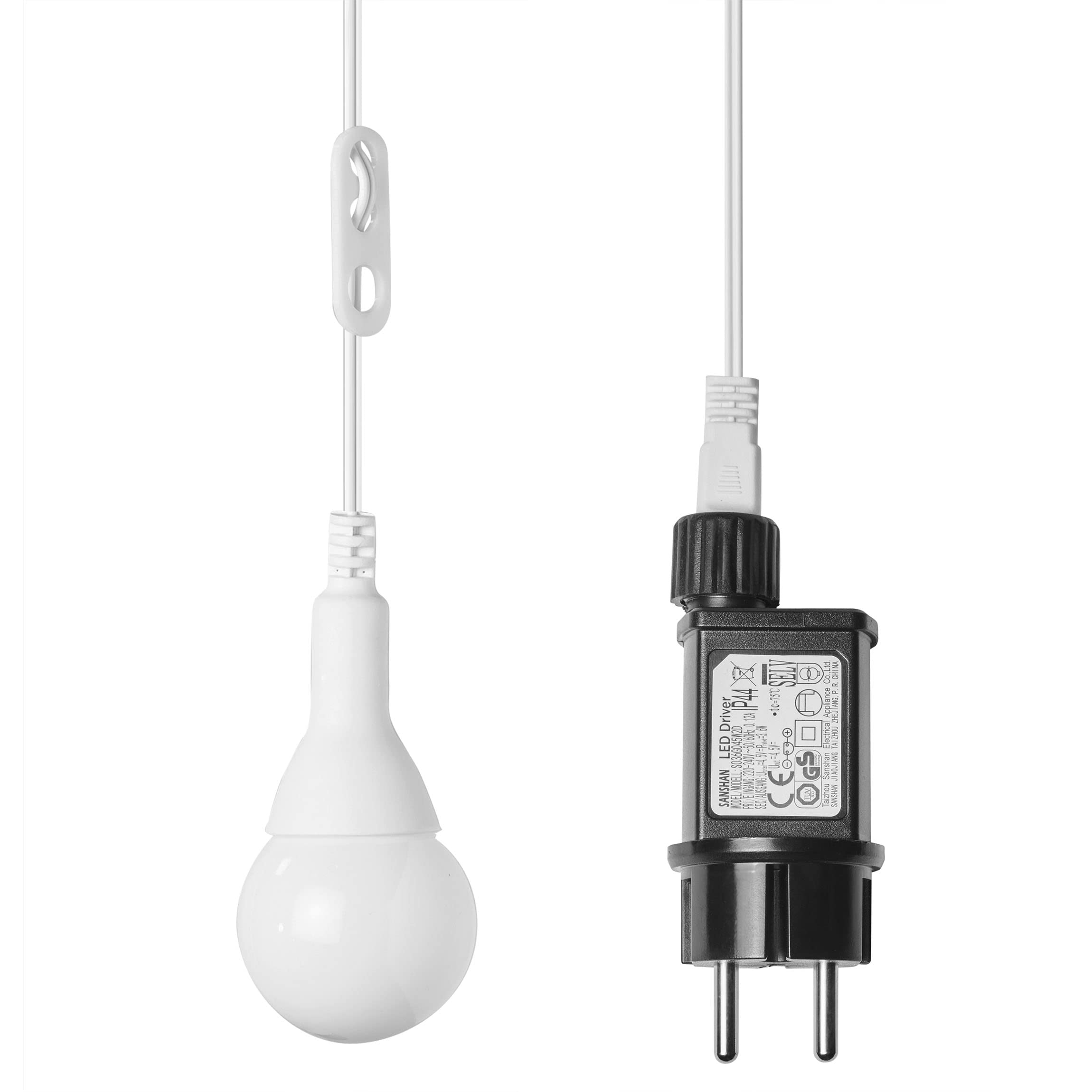 AMARE LED 3D Außenstern XXL Weiß ca. 100 x 100 x 100 cm (B x H x T), für den Innen- und Außenbereich, mit Timer, 100 cm - Netzbetrieb, 9700-1005-101, XXL Stern 100 cm