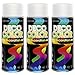 Produktbild Fahrzeugteile Hoffmann 3er Sparpack DC Lackspray glänzend 400ml nach RAL freie Farbauswahl (3 Dosen in Weiss matt RAL 9010)