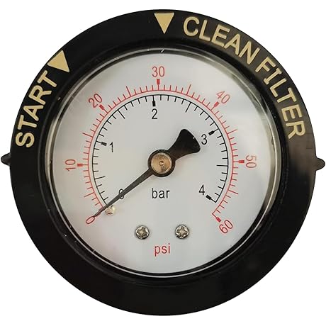 Hayward Pool Pump Pressure Gauge