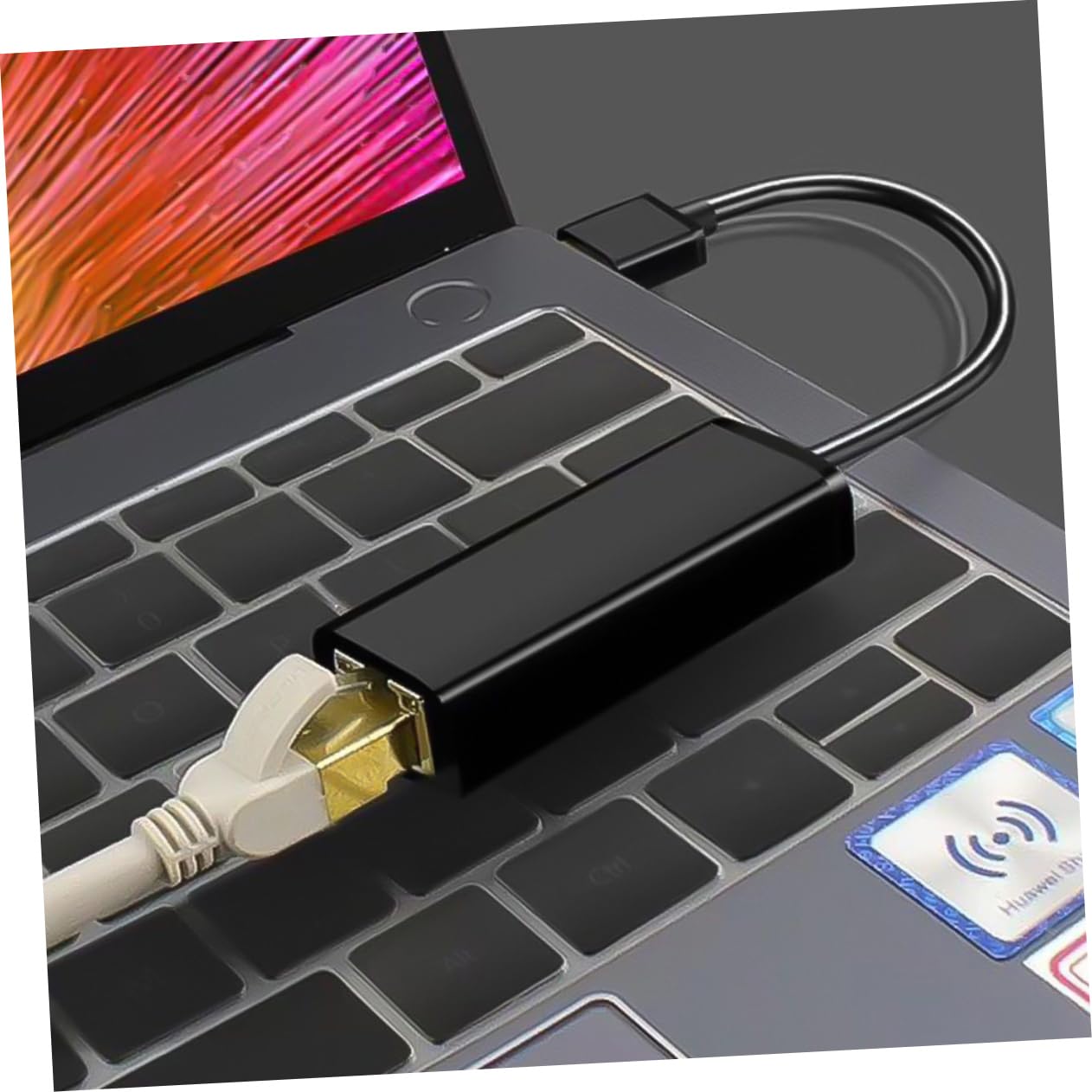 HEMOTON 3 Piezas Adaptador de Ethernet Adaptador ethernet USB Adaptador de Red USB ethernet convertidor de USB a LAN Adaptador USB Adaptador de Red Internet LAN Adaptador con Cable LAN