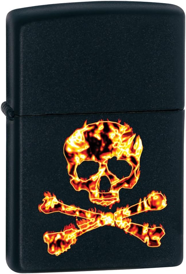 Zippo Skull and Crossbones Lighter