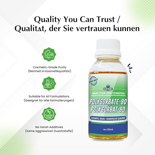 Miniatura 6 de MYOC Polysorbate 80 líquido (4 onzas líquidas (paquete de 1))