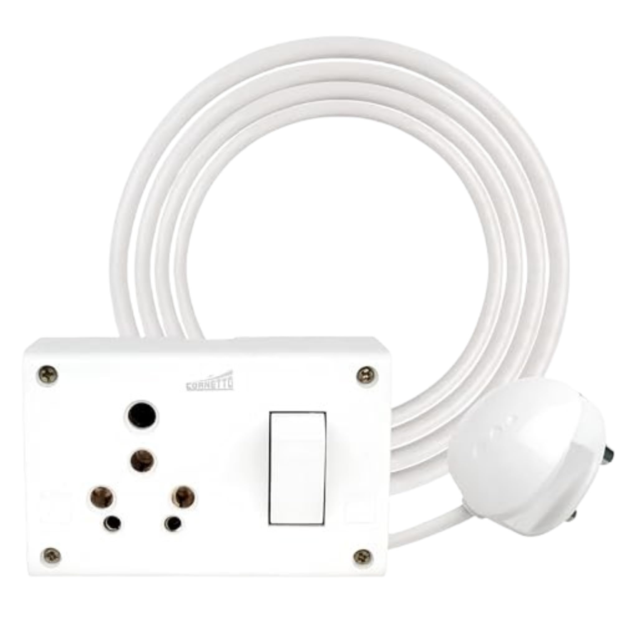 ELEGANT CASA 6+16 Amp Electric Extension Board with Cord 1 Socket with Individual Switch for Small and Large Appliances with 16 Amp Plug Top 3 Core 1.5 Mm,10 Meter Copper Wire (B08VGPS3VJ) Amazon Price History, Amazon Price Tracker