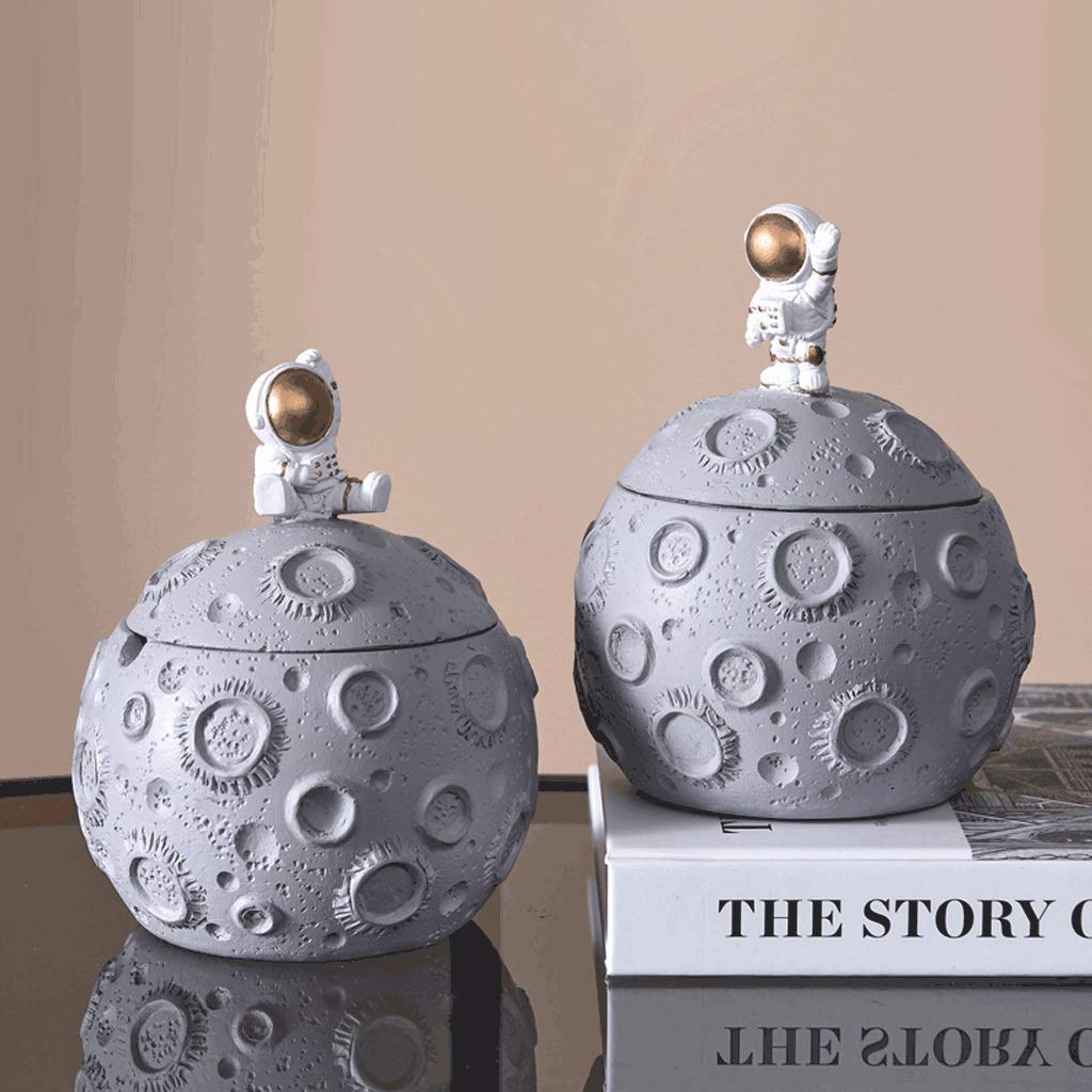 Amazon.co.jp: 灰皿 おしゃれ タバコの蓋付きウインドプルーフ灰皿宇宙