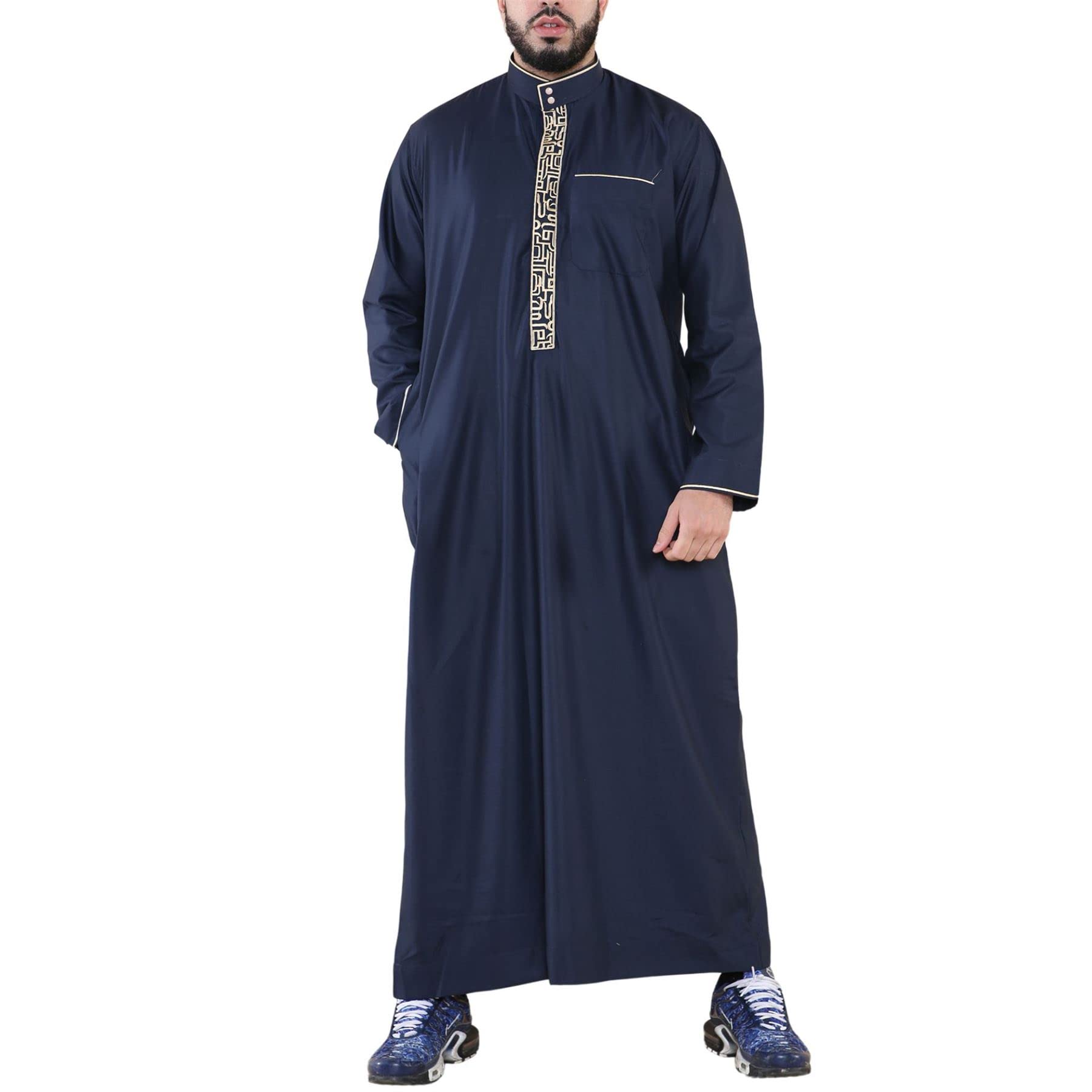 Thobez Men's Thobe Navy Cotton 60R