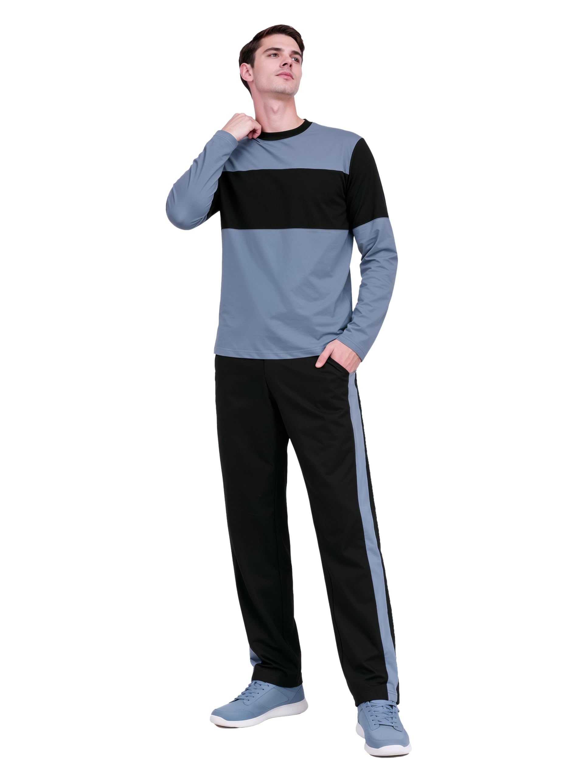 twinny zone Men Co-Ord Set Cotton | Loose Fit Premium Fabric (Set of 2 | 180 GSM | SDFS+Lower CS1)-picture-56