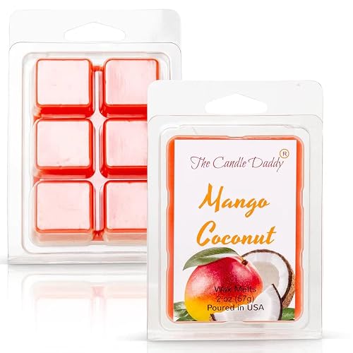 The Candle Daddy Scents of Summer 5 Pack - 5 Amazing Summer Wax Melts - 30 Total Cubes - 10 Total Ounces
