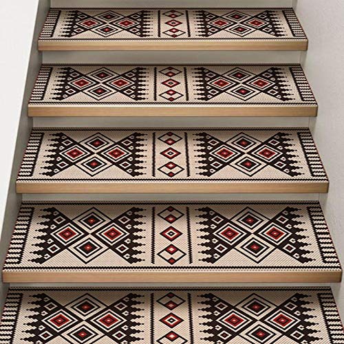 GADGETS WRAP Removable Stair Steps Wall Floor Mat Decal Vinyl Sticker, Pack of 1 (100cm x 25cm) 1