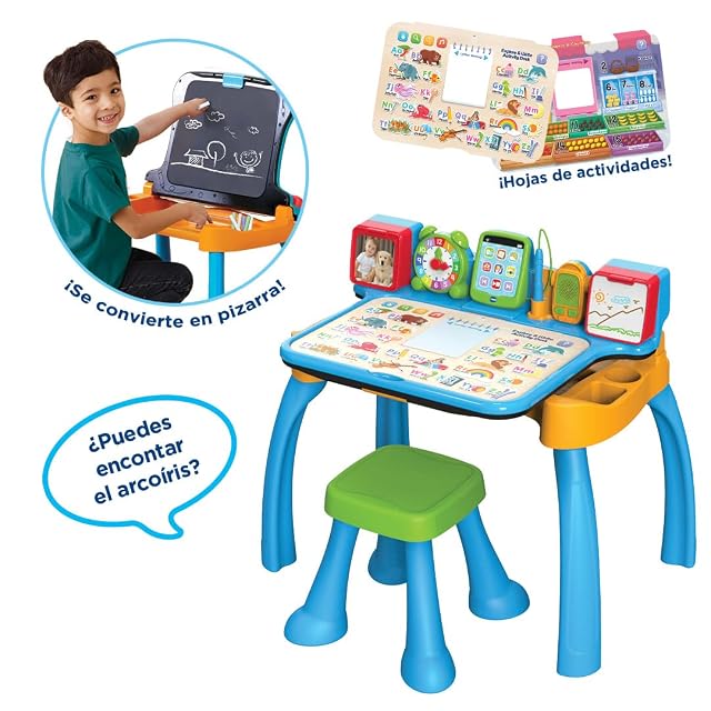Foto 2 de 7 de VTech - Escritorio Multiactividades 6 en 1 ¡CREA y Aprende! Centro Educativo Interactivo, Juguete Niños +3…