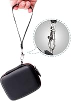 Vista 7 de LTGEM - Funda compatible con JBL GO2 / GO 2 / GO Altavoz ultra portátil impermeable, negro y gris