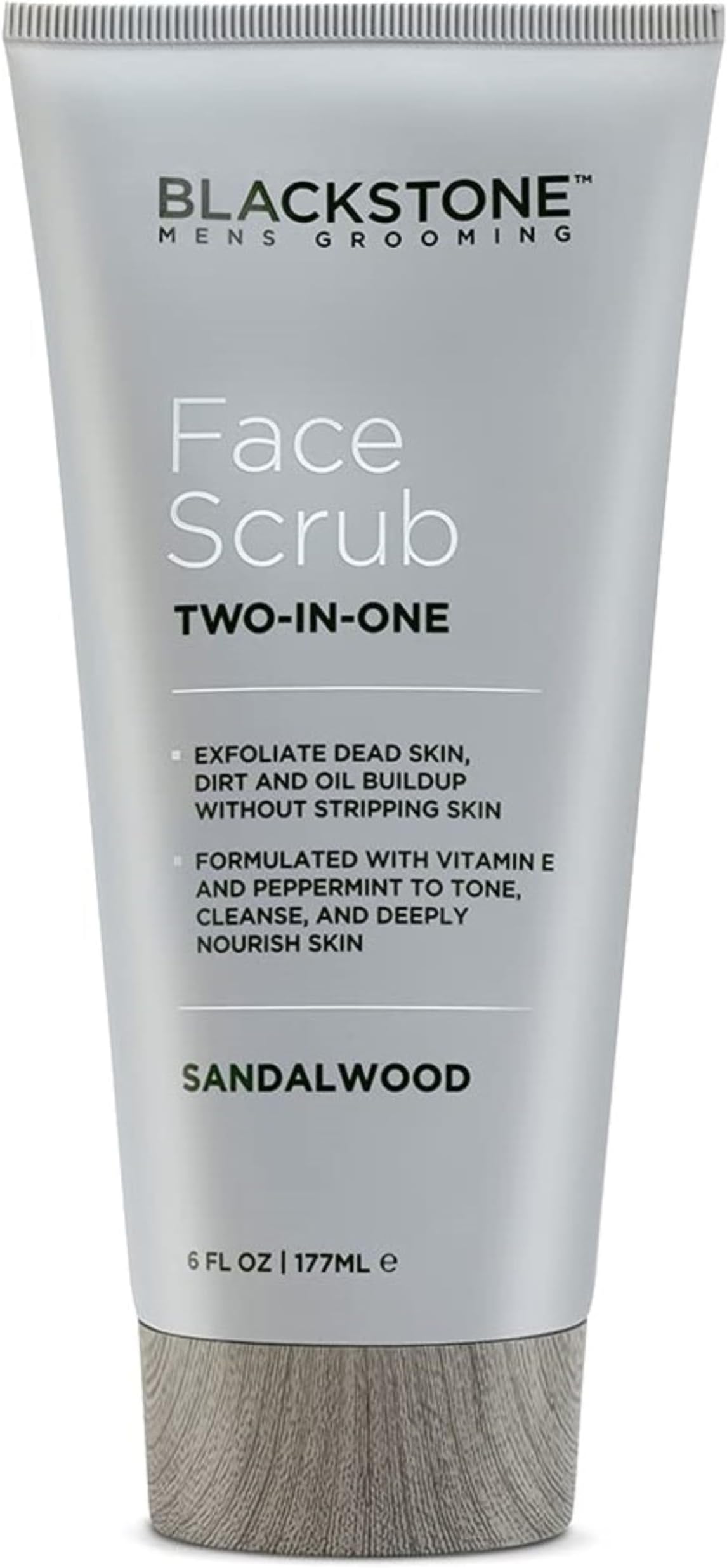 Blackstone Men's Grooming 2in1 Facial Scrub & Shave Gel