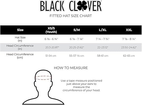 Vista 5 de Black Clover Mens Premium Clover 51 Cap BlackLime