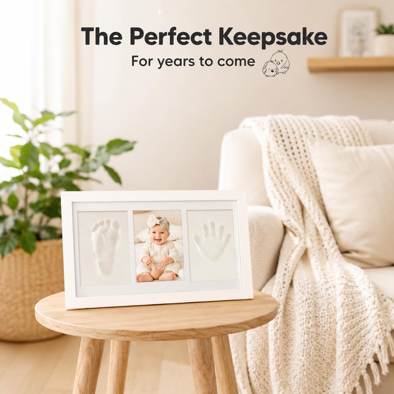 BABIES BLOOM baby handprint footprint impression kit 1