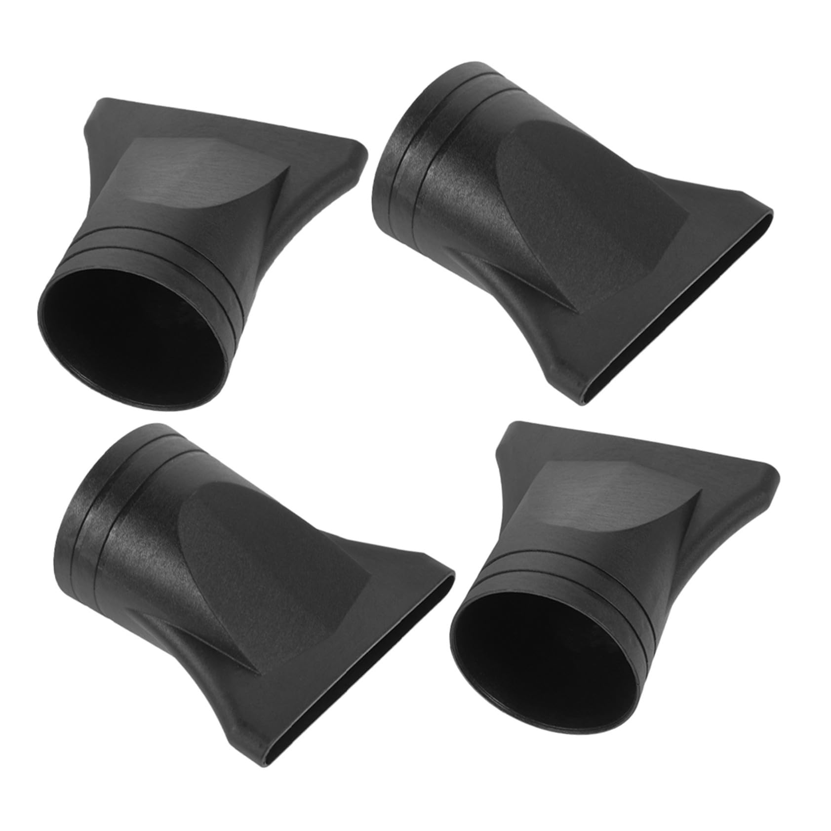Gatuida 4 Boquillas Concentradoras Estrechas para Secador de Pelo, Accesorio Plástico 7.5X7.5X4.5 CM para Secado Uniforme y Precisión en Cuidado del Cabello en Casa