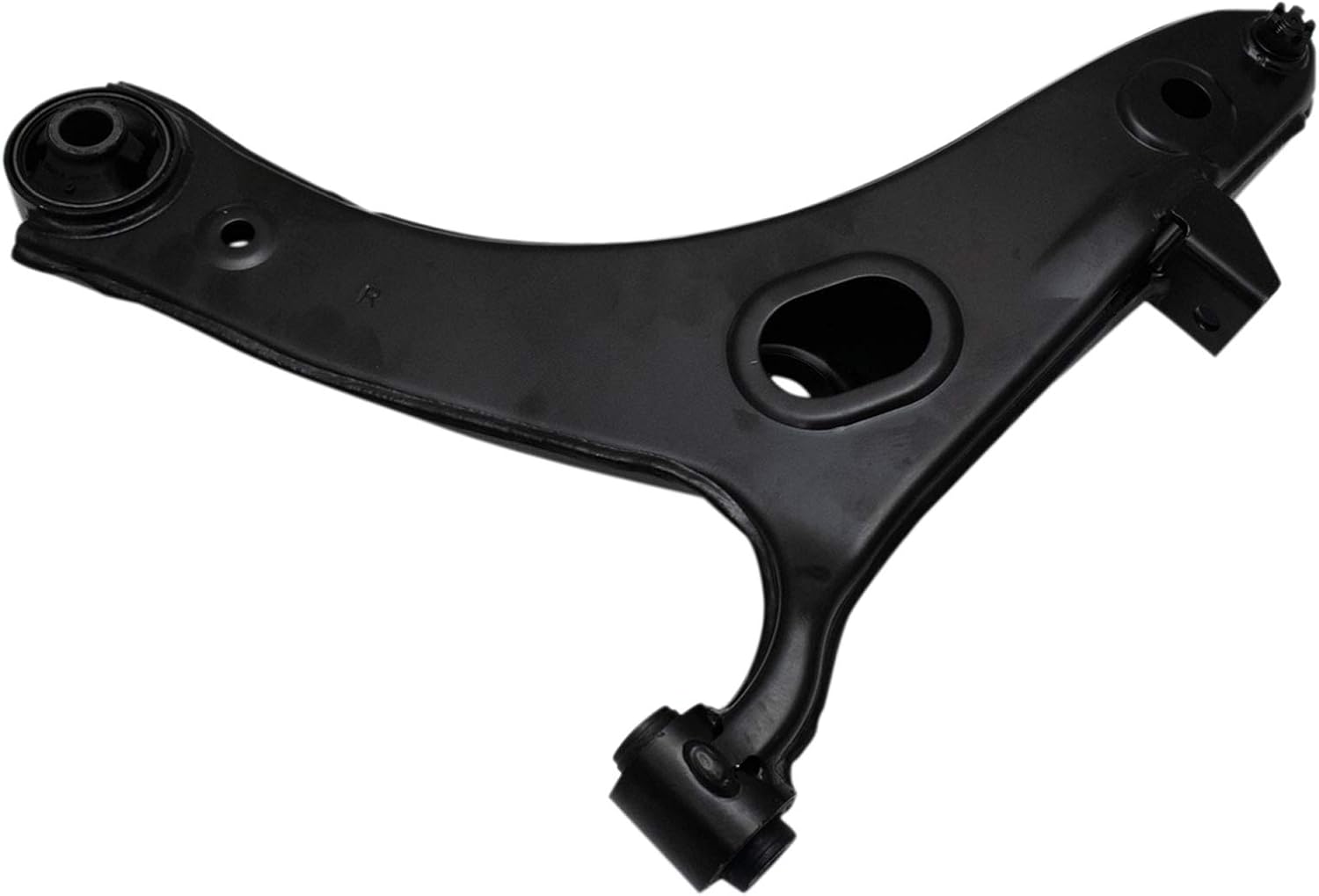 TRQ Front Right Lower Control Arm with Ball Joint Passenger Side Compatible with 2009-2013 Subaru Forester 2011-2014 Impreza