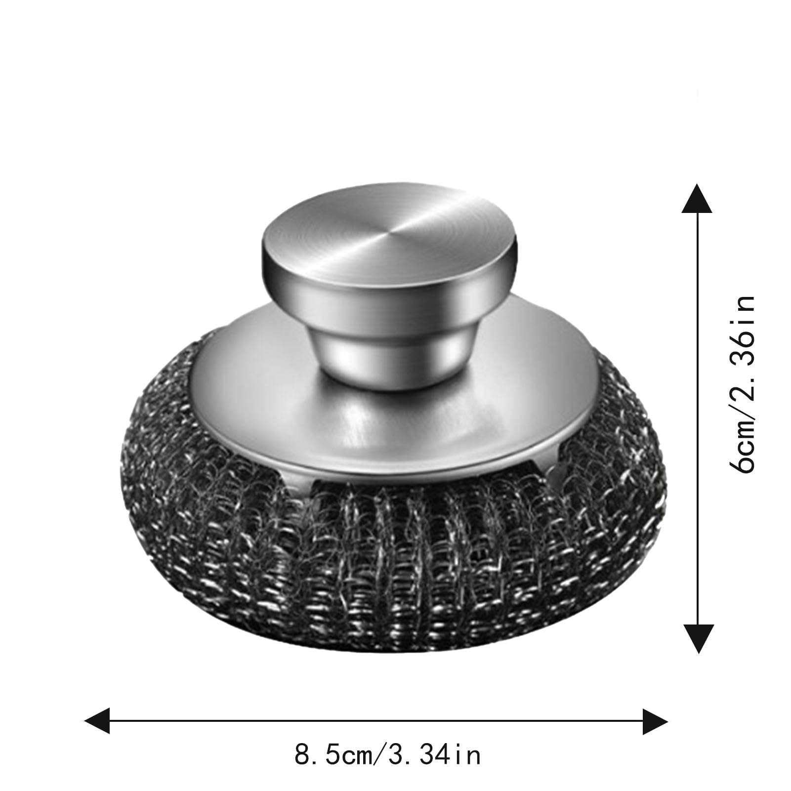 Scrubber in acciaio inox, paglietta in acciaio inox, paglietta per pentole, lavapavimenti ergonomici, scrubber in lana d'acciaio, paglietta in metallo per pentole, padelle, pentole, pentole, pentole,