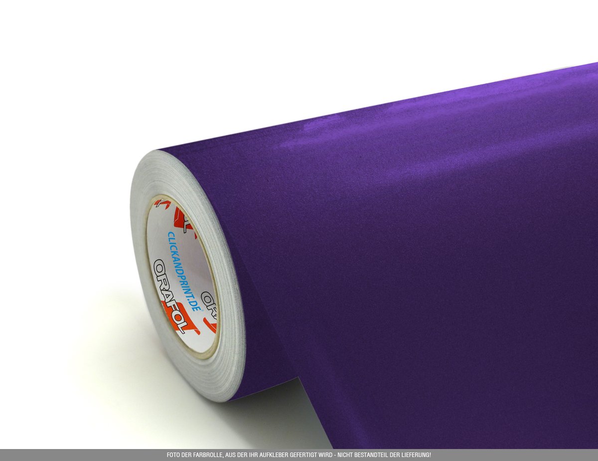 Aufkleber » Libellenpaar, 160x90,1cm, Violett Metallic • Dekoaufkleber/Autoaufkleber/Sticker/Decal/Vinyl