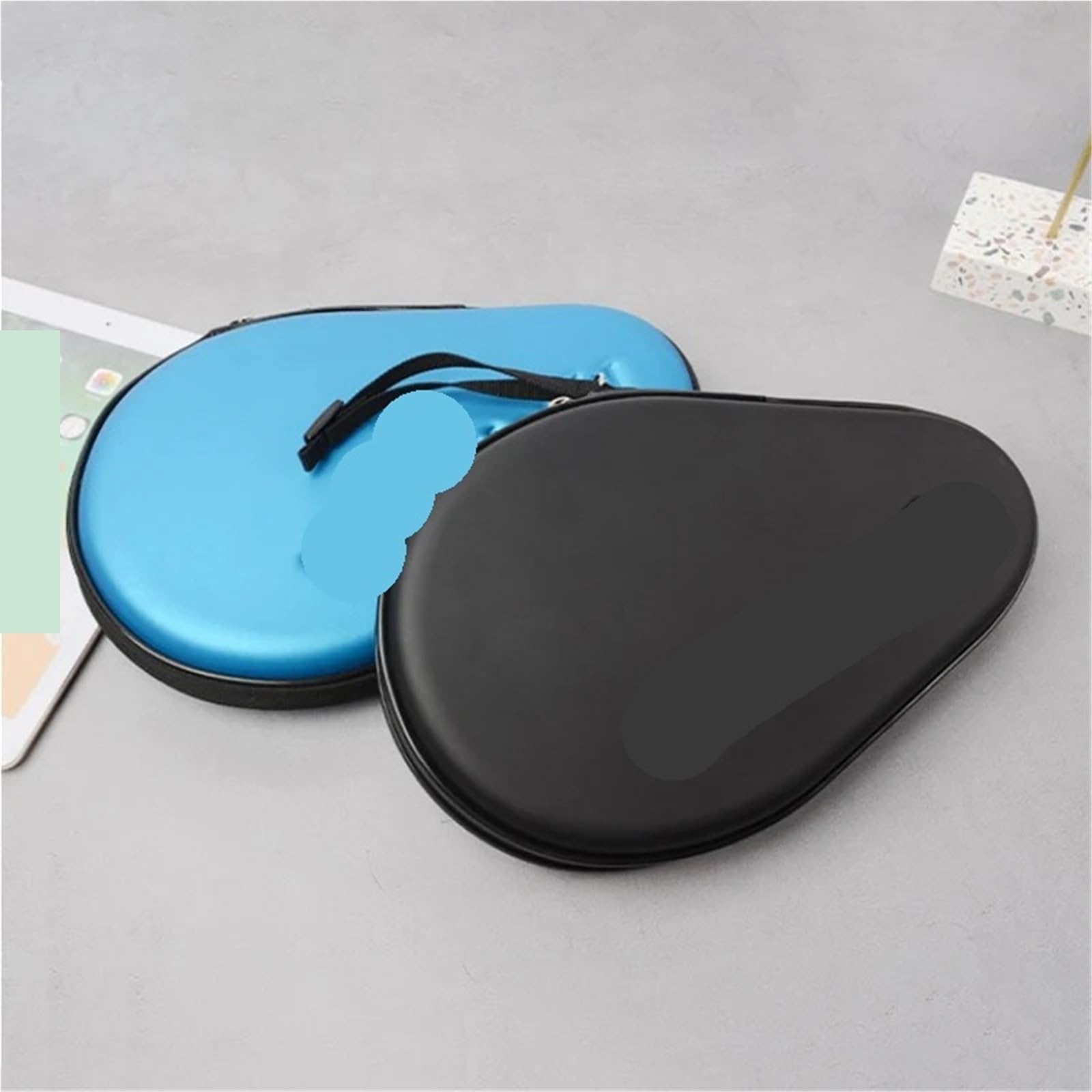1pc Tisch Set Portable Hard Kürbis Tisch Fall Tischtennis Schläger Lagerung Tasche Sport Tasche Große Kapazität for wasserdichte Tasche Für Tenis