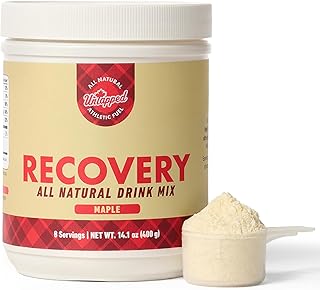 Untapped Maple Recovery Powder 8 Servings, 14.1 oz | 3:1 Carb-to-Protein Ratio with Milk, Egg Whites & Maple Sugar | Post ...