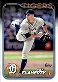2024 Topps #640 Jack Flaherty Detroit Tigers Series 2 MLB Baseball Base Trading Card