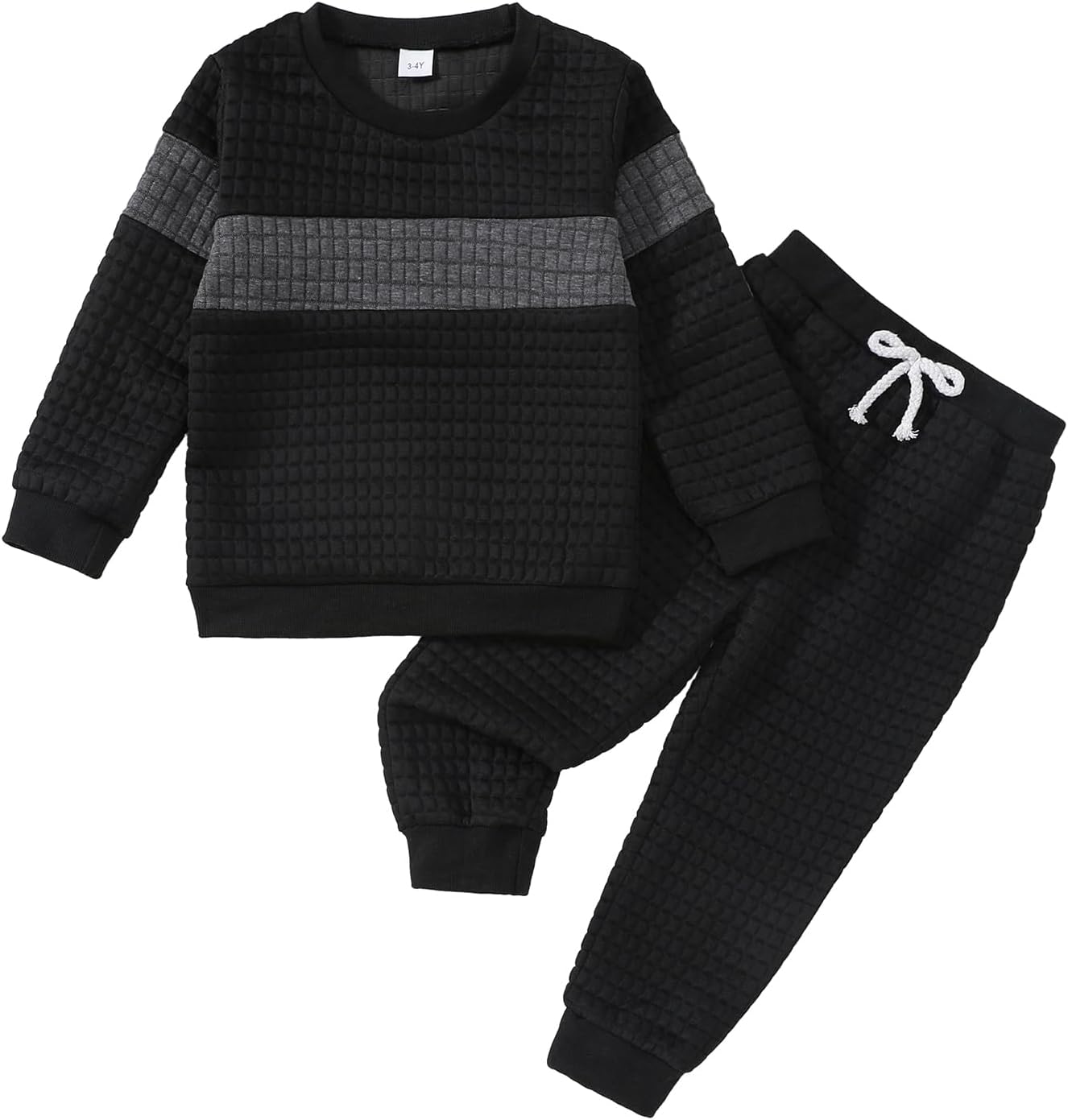 Little Boy Clothes Long Sleeve Sweatshirts+Casual Pants 2PC Fall Winter Outfits 3-8 Years