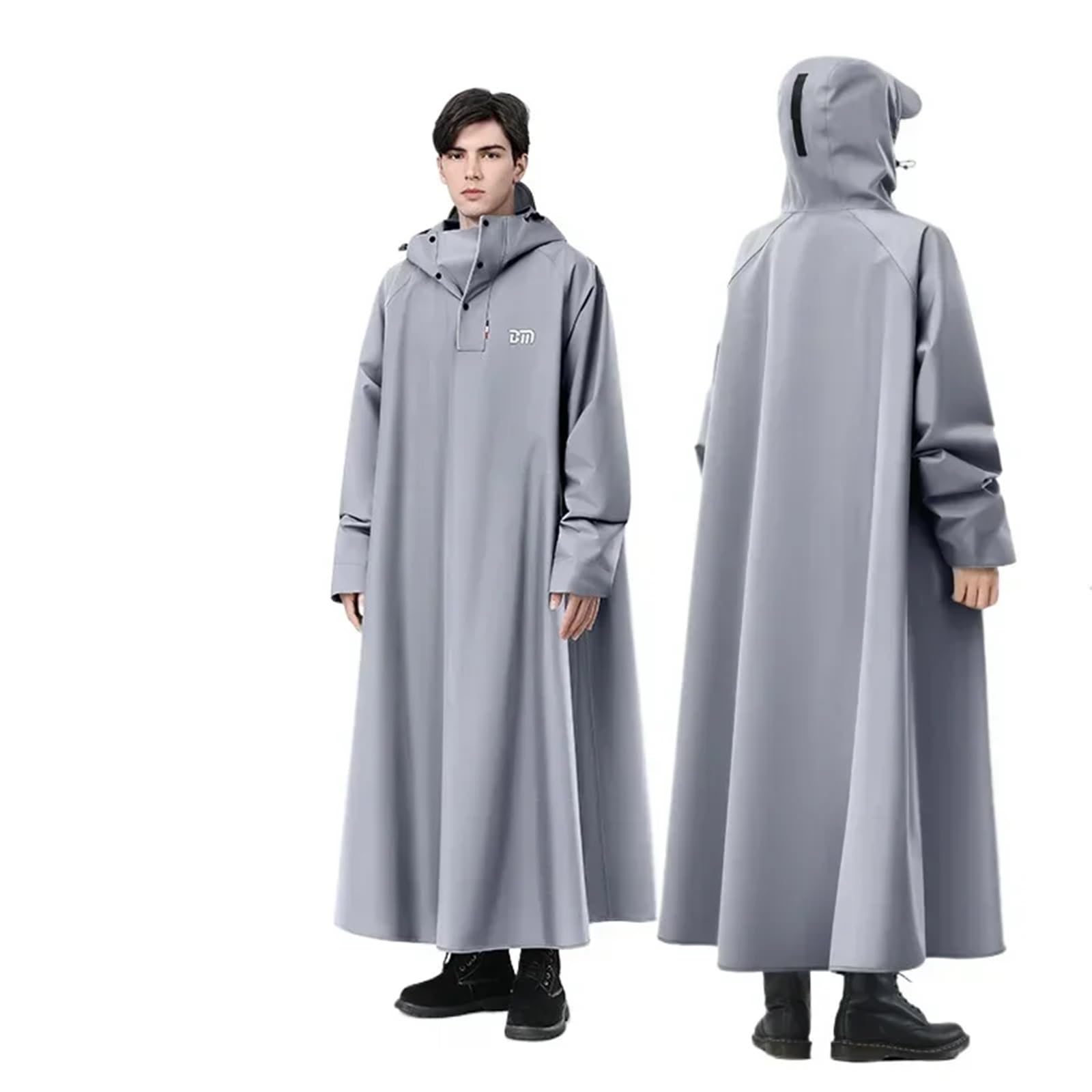 Poncho impermeable Poncho impermeable for motocicleta, talla grande, grueso y alargado, for adultos