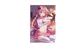 SUKWA Nude Anime Sexy Wall Art Decor