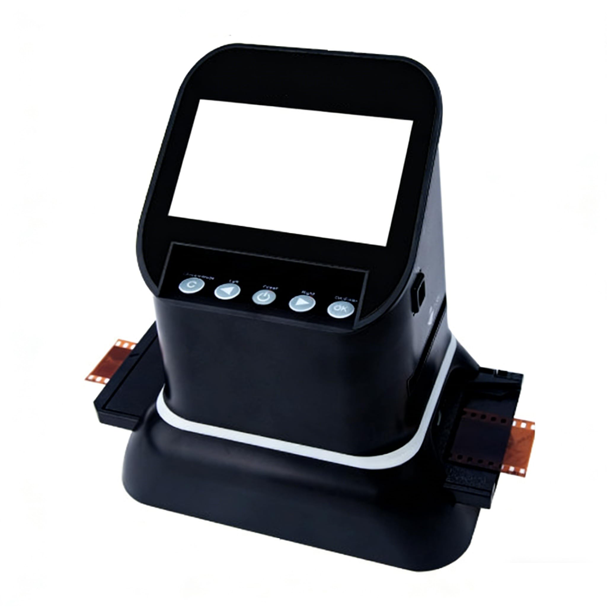 Scanner Digitale per Pellicole 120,Scanner per Diapositive da 22 MP,Alta Risoluzione LCD 4,3",Converte 35mm 135 126 127 120 in JPEG,Anteprima E Modifica