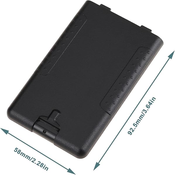 Estuche para Pilas AA FBA-25A Compatible con YAESU FT60R VX-170 VX-150 Radioaficionados Bidireccionales con Soporte para 6 Pilas AA - 4