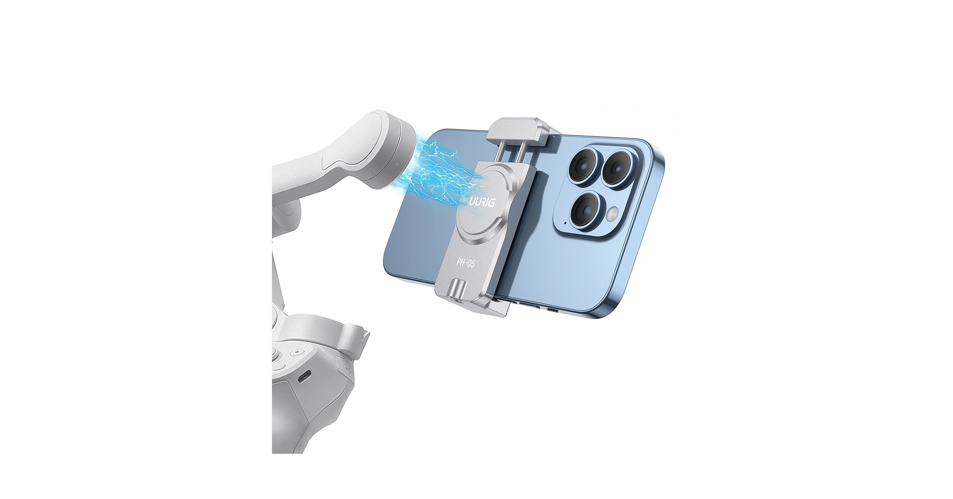 Amazon.com: UURIG Magnetic Cell Phone Clamp for DJI OM