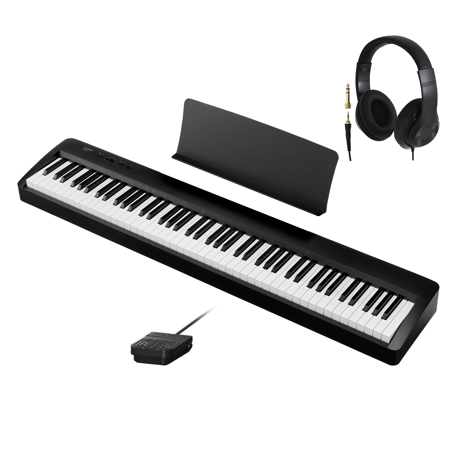 【動作良好・匿名配送】KAWAI カワイ 88鍵盤 電子ピアノ es1 KAWAI es1 カワイ 電子ピアノ 88鍵盤 スタンド付 送料無料