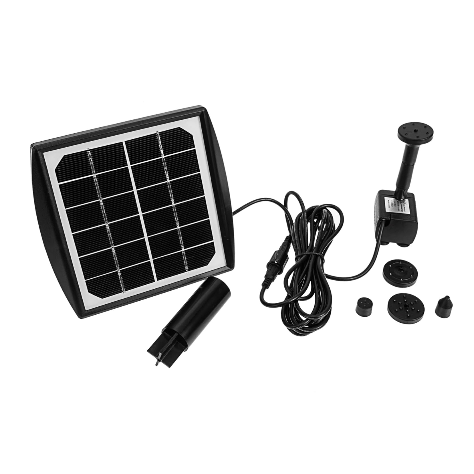 Fontaine solaire pour bassin exterieur afin d'animer votre petit étang
