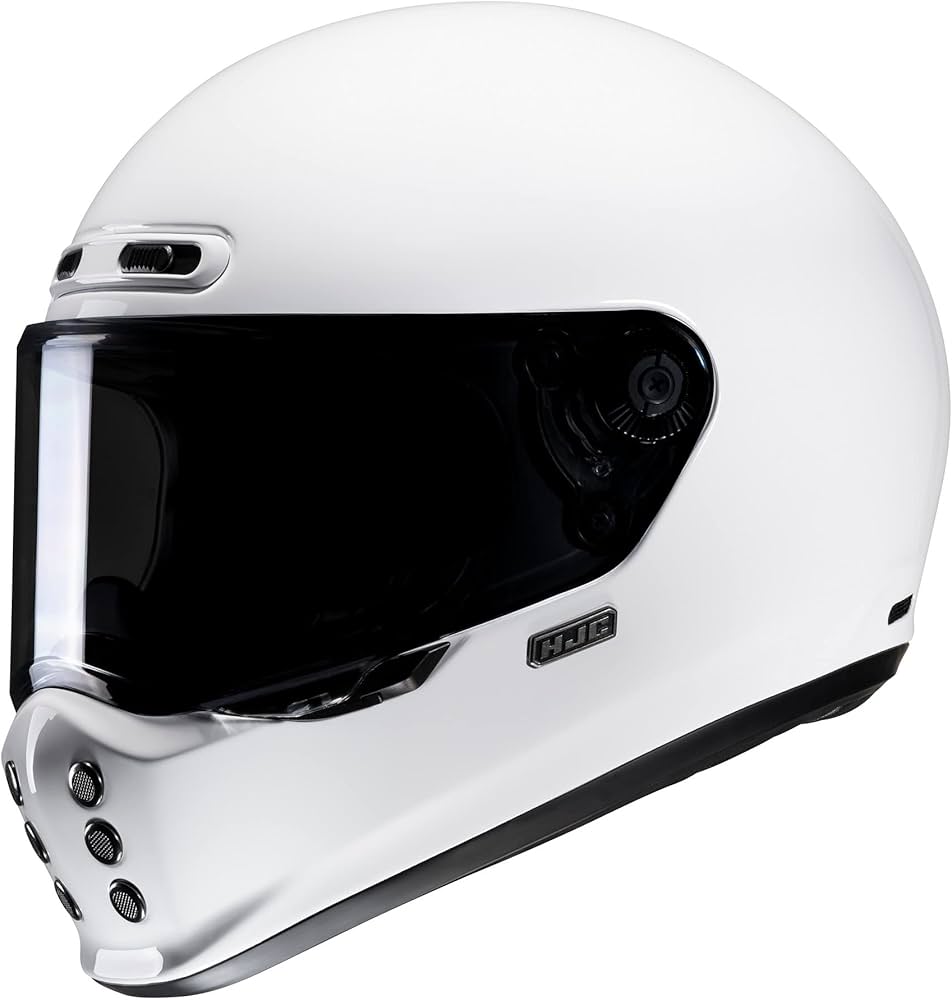 Amazon.com: HJC V10 Men's Street Motorcycle Helmet - White