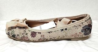 ゴブランレースバレエパンプス 花柄 フラットシューズ サイズ：M（24cm目安）