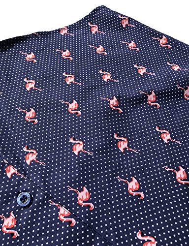 Image of Molokai Surf Button Down Slim Fit Hawaiian Short Sleeve Shirts