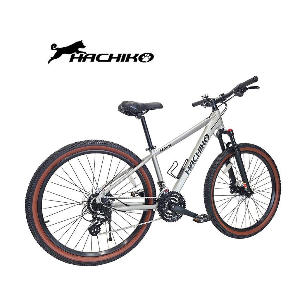 マウンテンバイク 走行距離少な目 Amazon | HACHIKOハチコ27.5インチマウンテンバイク 24級変速 油圧D