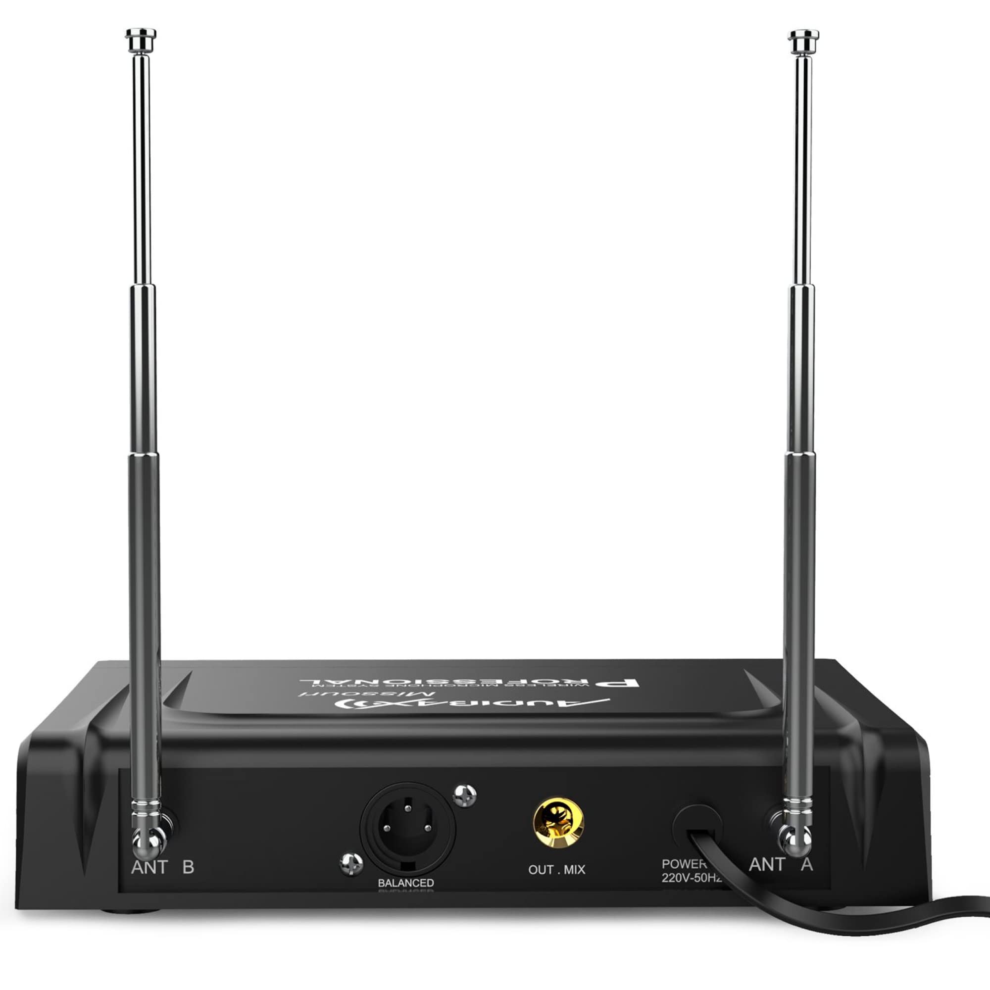 Audibax Missouri 2000 Micrófono Inalámbrico Mano VHF Rango A
