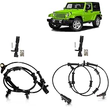 KARPAL Front and Rear and Left and Right ABS Wheel Speed Sensor Compatible with 2007-2016 Jeep Wrangler Pack of 4