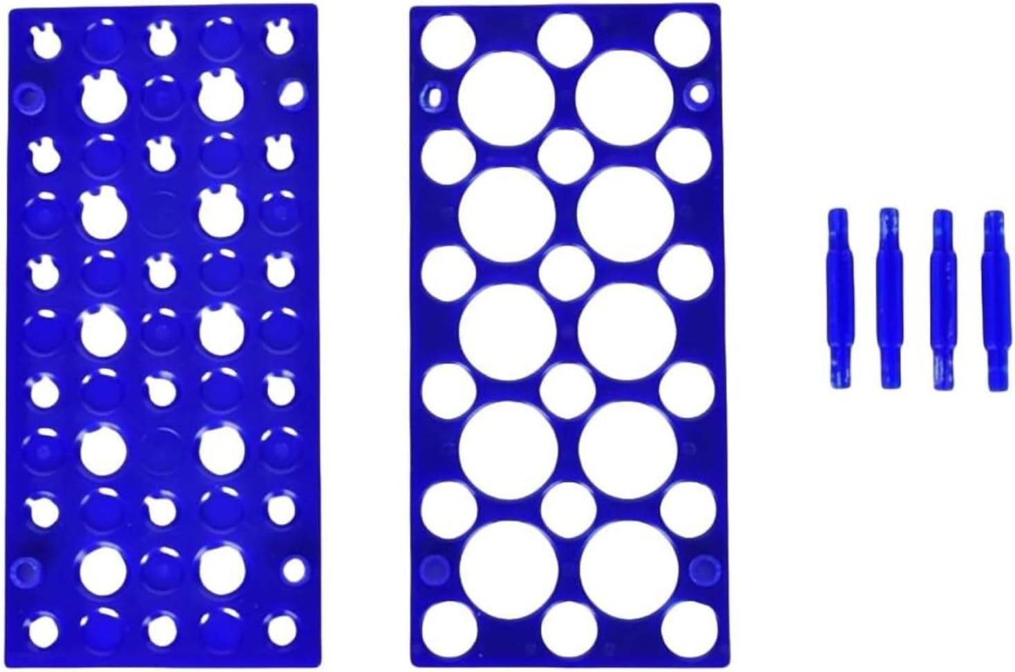 Tube Rack 2 Pack Plastic Test Tube Rack 28 Hole Detachable Holder Science