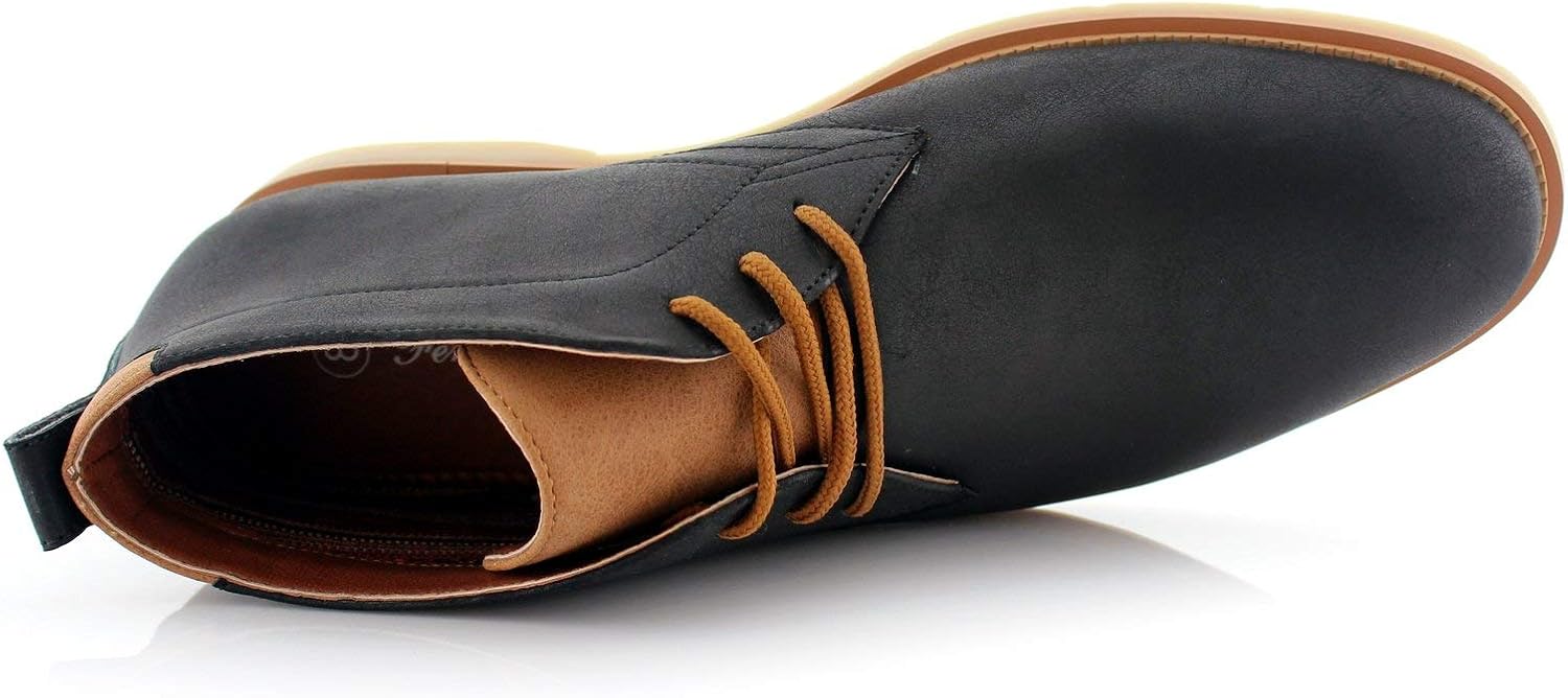 Ferro Aldo Men's Chukka Boots | Classic Dress, Casual & Sneaker Styles | Lace-Up Ankle Boot for Work & Everyday Wear