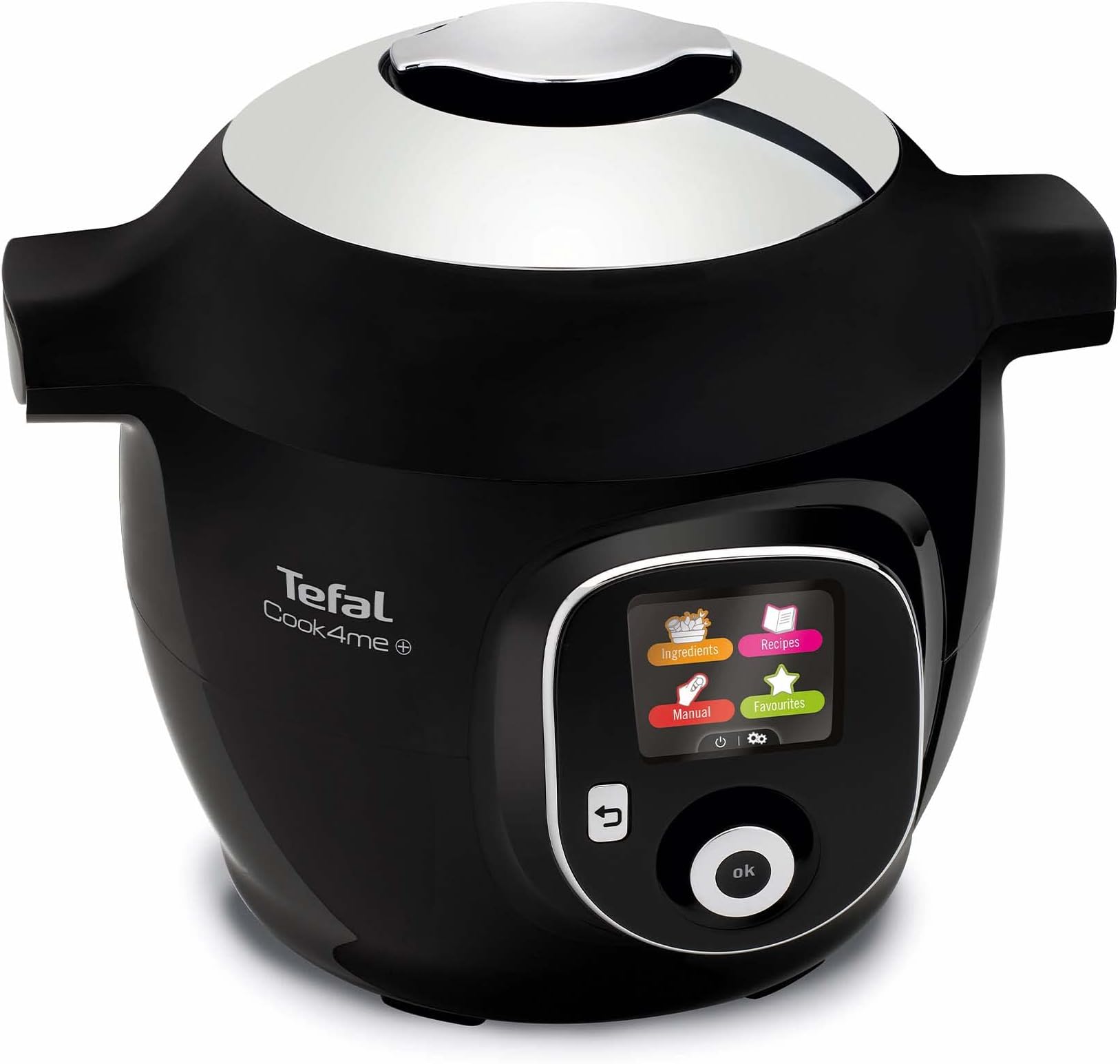 Tefal Cook4Me+ CY851840 One-Pot Digital Pressure Cooker - 6 Litre/Black and Stainless Steel