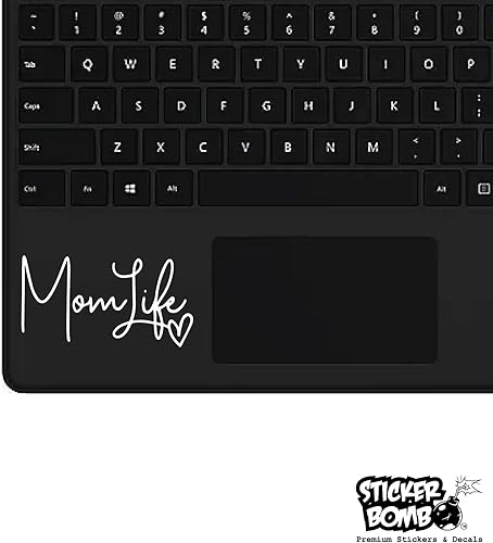 Miniatura 4 de Calcomanía de corazón de Mom Life, calcomanía de vinilo de bomba para automóvil, camión, computadora, en cualquier lugar, vinilo premium para