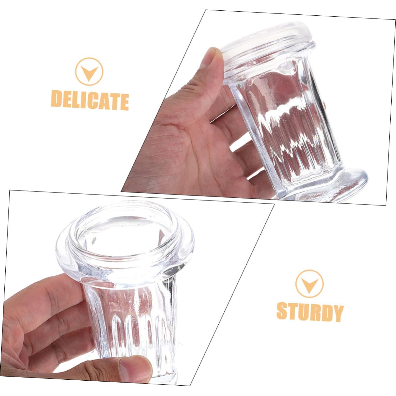 Frascos De Tinción De Vidrio Transparente Para Laboratorio, 2 Unidades Para Teñir Portaobjetos, Capacidad Para 5 Portaobjetos, Material Vidrio Resistente y Uso Profesional Científico