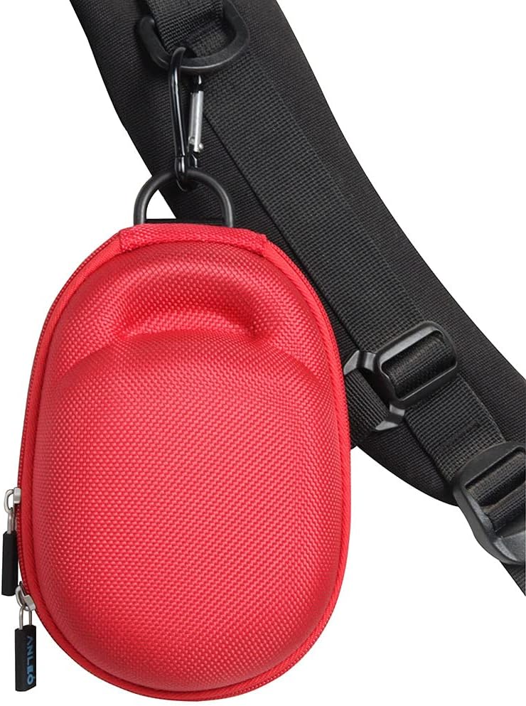 Anleo Hard Travel Case for JBL Clip 4 - Portable Mini Bluetooth Speaker (Red)