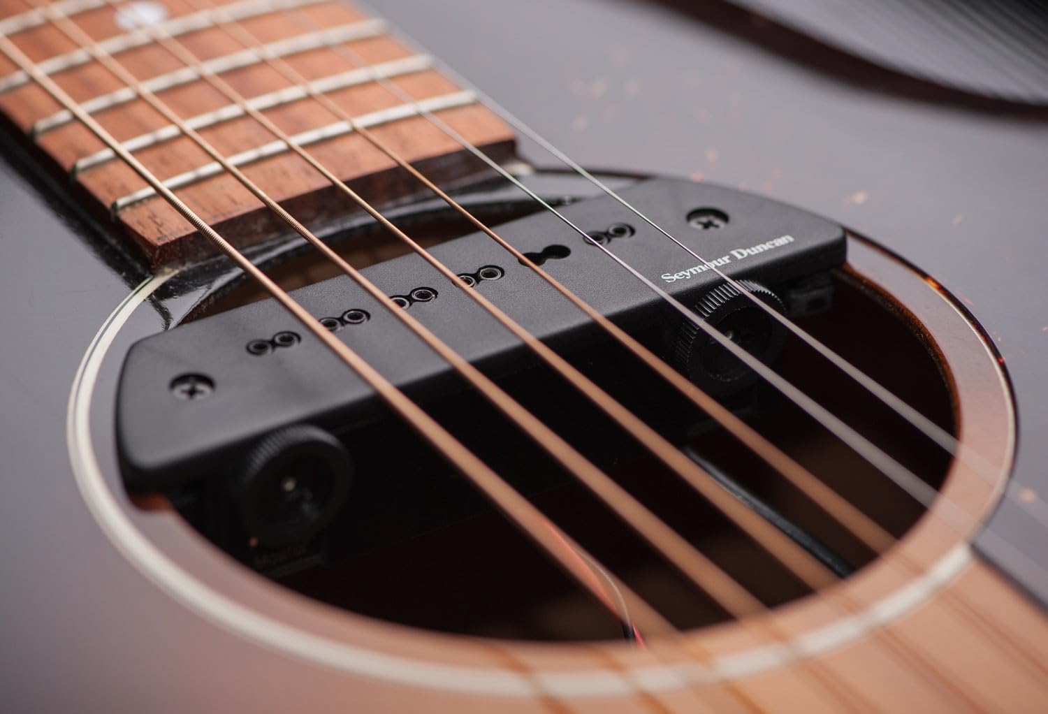Seymour Duncan SA-6 Rosace Mag-Serie odbiornik dźwięku do gitary akustycznej czarny