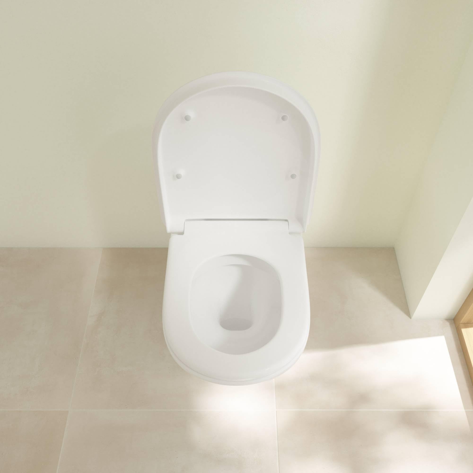 WC suspendu PMR sans bride VILLEROY ET BOCH O.novo