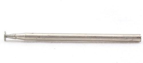 Miniatura 10 de ILOVETOOL Brocas de pulido de diamante de cabeza en forma de T de 0.039 in 3/32 "pulgadas de vástago de piedra accesorios de grabado herramienta