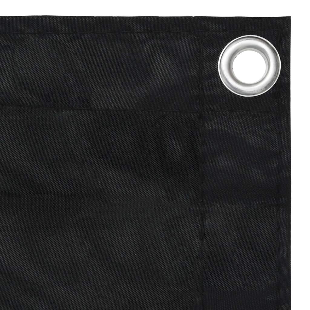 Frangivista per balcone, 90 x 500 cm, in tessuto Oxford, impermeabile, protezione UV, antivento, facile da fissare, per balcone, terrazza e giardino, ideale per privacy e ombra