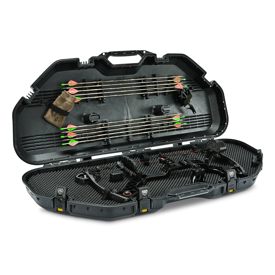 Plano All Weather Series 44" Compound Bow Case, Green, Waterproof, Industrial Strength Archery Storage, Travel-Friendly Protective Case